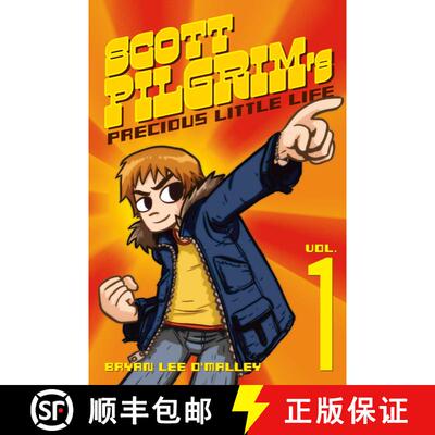 【3-4周达】Scott Pilgrim Volume 1: Scott Pilgrims Precious Little Life [9781932664089]