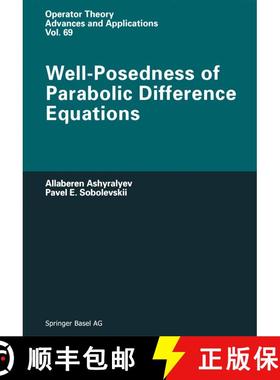【3-4周达】Well-Posedness of Parabolic Difference Equations [9783034896610]