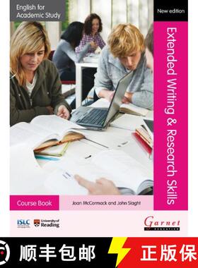 【3-4周达】English for Academic Study: Extended Writing & Research Skills Course Book - Edition 2 [9781908614308]