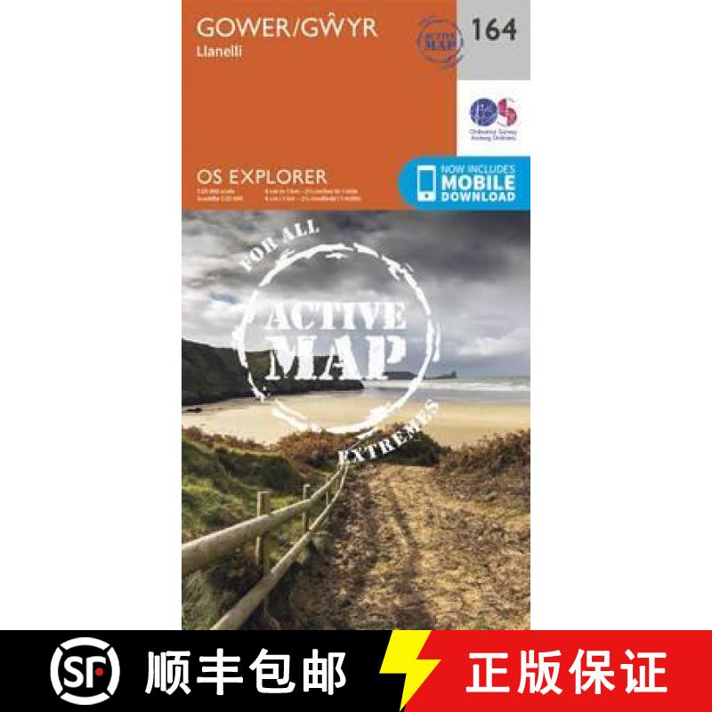 【2-3周达】Gower, Llanelli [9780319470367]
