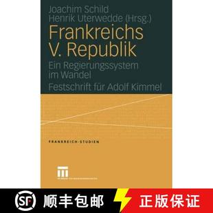 Regierungssystem Frankreichs Adolf 9783531148021 Für Republik 4周达 Wandel. Ein Kimmel Festschrift