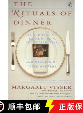 【3-4周达】The Rituals of Dinner: Visser, Margaret [9780140170795]