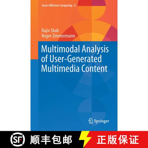 【3-4周达】精装 Multimodal Analysis of User-Generated Multimedia Content (1st ed. 2017) [9783319618067]