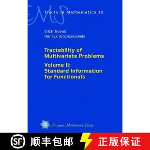 Tracts Problems 预订 Standard EMS in... Functionals Multivariate for Information 9783037190845 Tractability