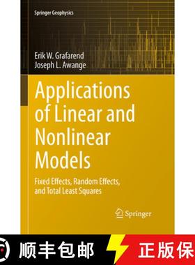 【3-4周达】Applications of Linear and Nonlinear Models: Fixed Effects, Random Effects, and Total Leas... [9783662508138]