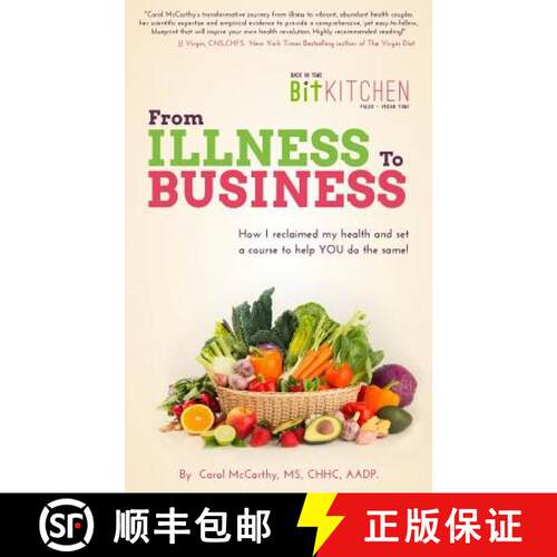 【3-4周达】Back In Time Kitchen, From Illness to Business: How I Reclaimed My Health and Set a Course... [9780692391938]