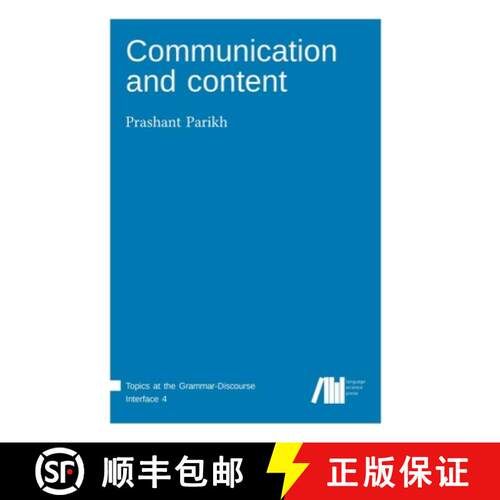 【3-4周达】精装 Communication and content [9783961101993]