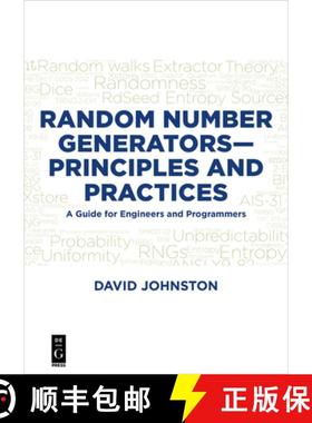 预订 Random Number Generators--Principles and Practices: A Guide for Engineers and Programmers [9781501515132]
