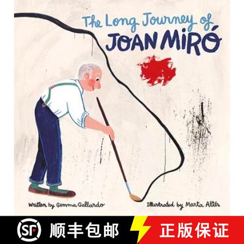 【3-4周达】精装 LONG JOURNEY OF JOAN MIR THE [9788416411603]