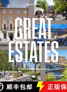 【3-4周达】Great Estates: Models for Modern Placemaking [9781915722140]