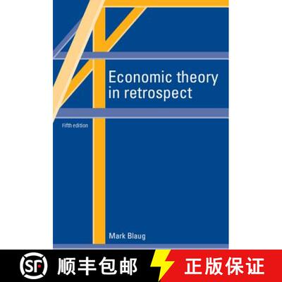 预订 CBG Economic Theory in Retrospect [9780521577014]
