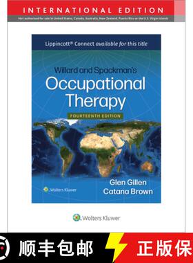 【3-4周达】Willard and Spackman's Occupational Therapy 14e Lippincott Connect Print Book and Digital ... [9781975174910]