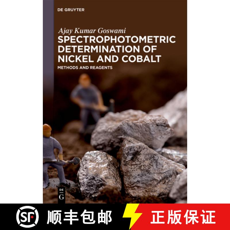 【2-3周达】Spectrophotometric Determination of Nickel and Cobalt: Methods and Reagents [9783111133119]