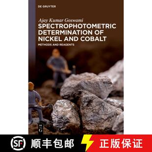 Cobalt Determination 9783111133119 Reagents Methods and Nickel Spectrophotometric 预订