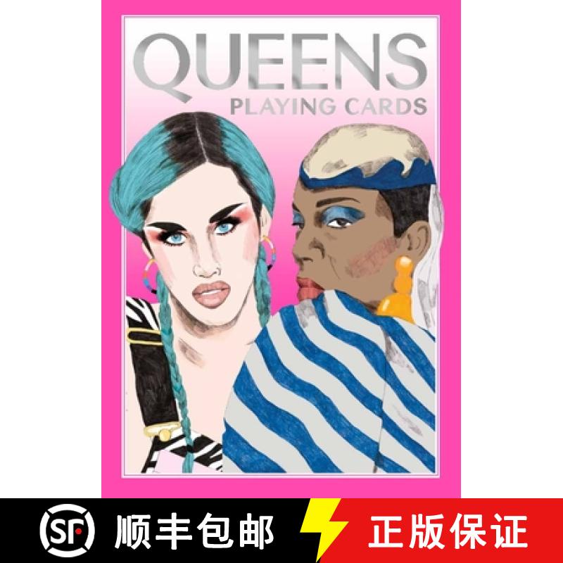 【3-4周达】Queens (Drag Queen Playing Cards) [9781786277053]
