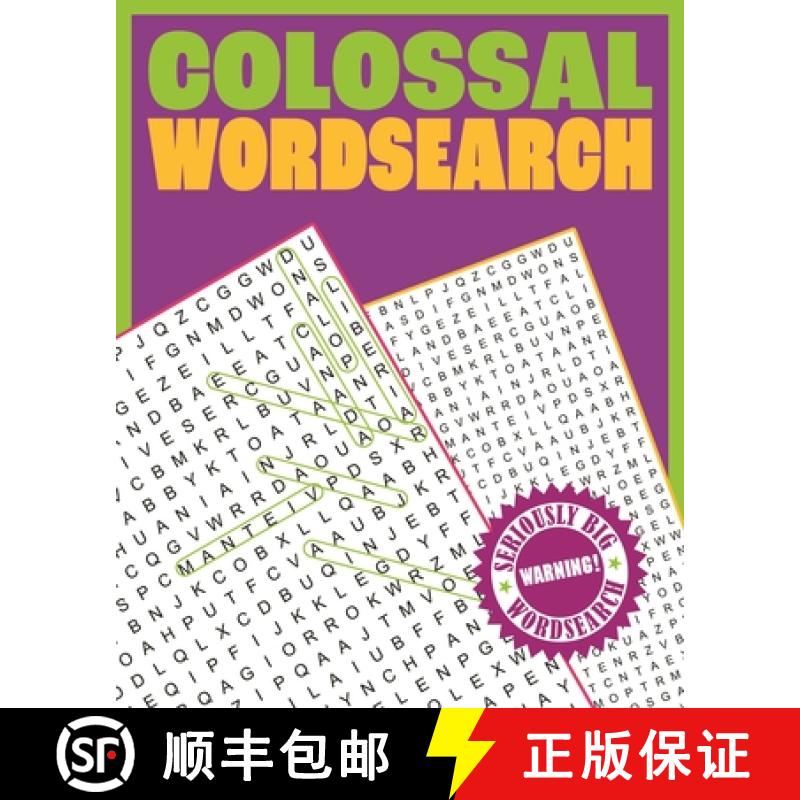 预订 Colossal Wordsearch: Warning! Seriously Big Wordsearch [9781398842687]