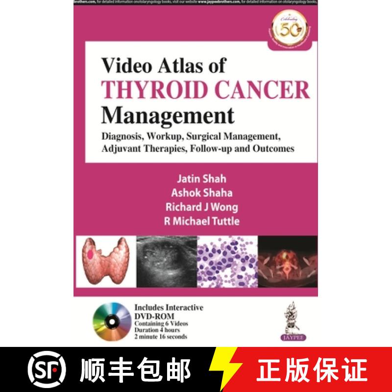 【2-3周达】Video Atlas of Thyroid Cancer Management : Diagnosis, Workup, Surgical Management, Adjuvan... [9789388958448]