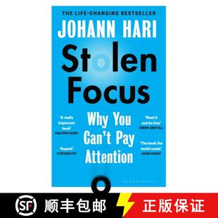 现货 注意力危机 Stolen Focus: The Surprising Reason You Can't Pay Attention [9781526620217]