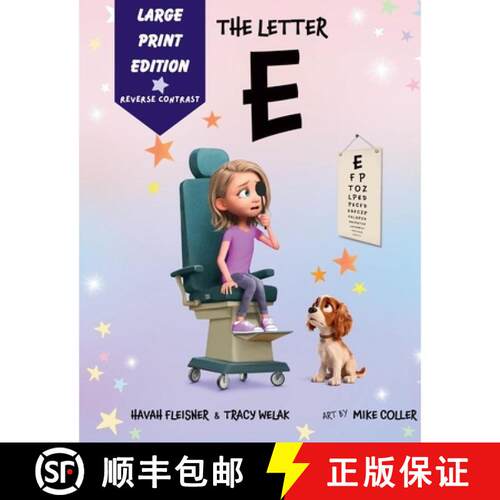 【3-4周达】The Letter E: A Story of Faith, Family, and Life with Stargardt Macular Degeneration, Low ... [9798995399643]