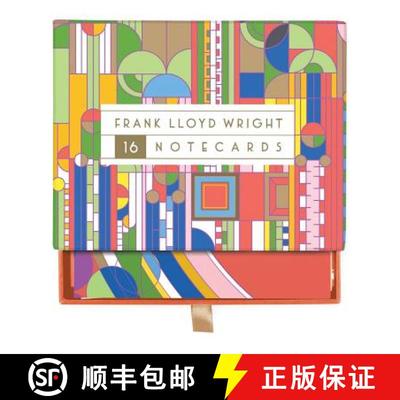 【4周达】Frank Lloyd Wright Designs Greeting Assortment [9780735352513]