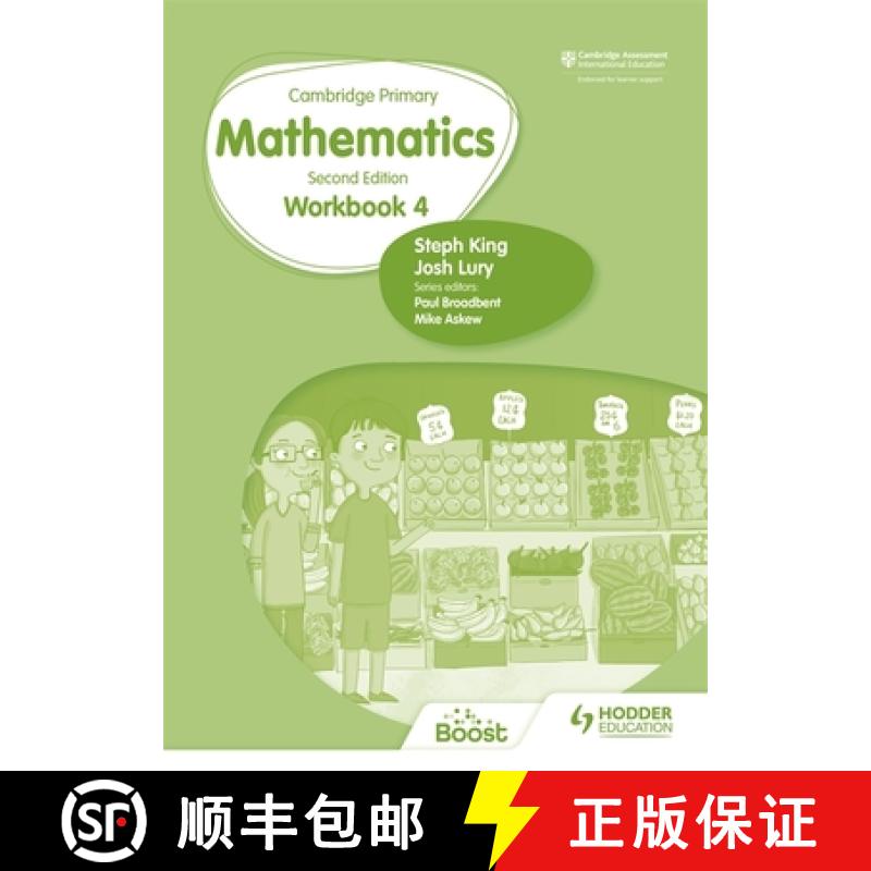 Cambridge Primary Mathematics Workbook 4 Second Edition: Hodder Education Group [9781398301207]