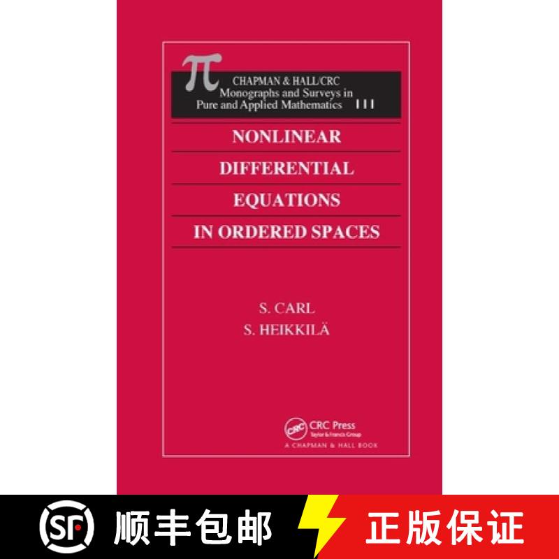 【3-4周达】Nonlinear Differential Equations in Ordered Spaces [9780367398477]