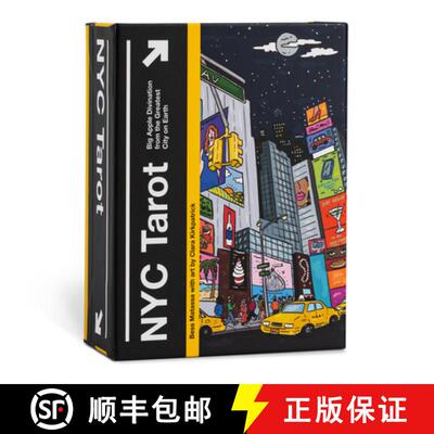 【3-4周达】NYC Tarot : Big Apple Divination from the Greatest City on Earth [9781454949190]