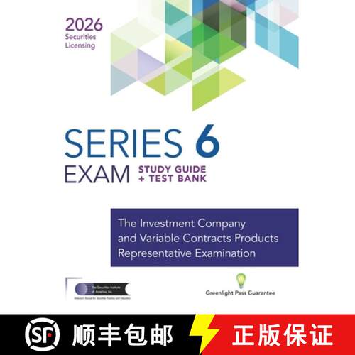 【3-4周达】Series 6 Exam Prep Study Guide, Video Training & Test Bank: Complete Series 6 Exam Prep Tr... [9781959462972]