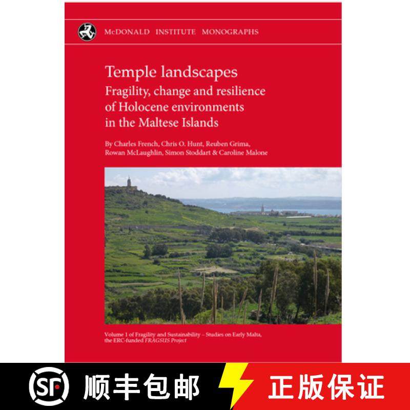 【3-4周达】Temple Landscapes: Fragility, Change and Resilience of Holocene Environments in the Maltes... [9781902937984]