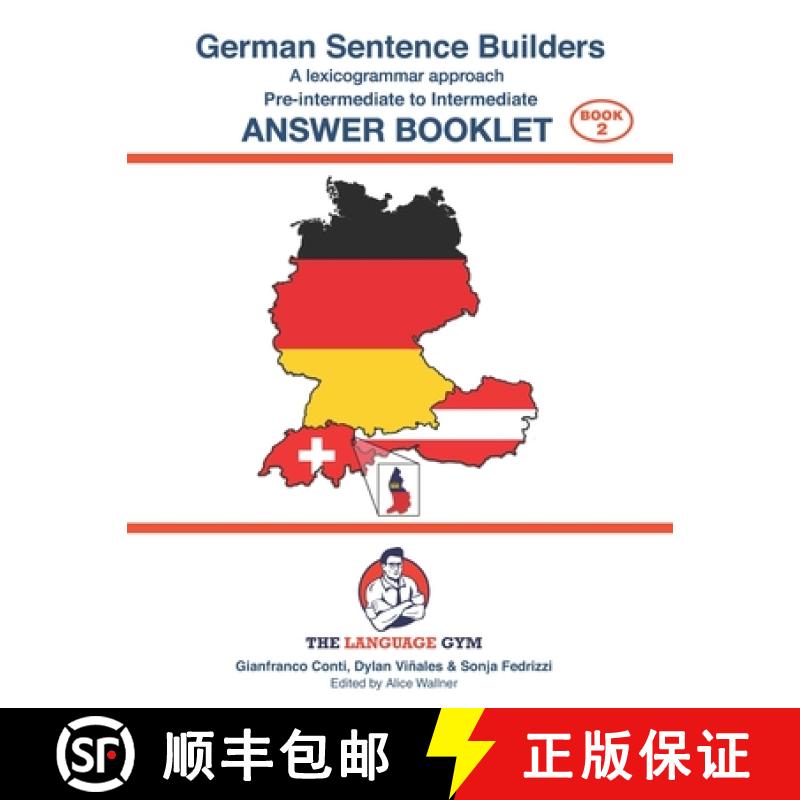 【3-4周达】German Sentence Builders - Pre-intermediate to Intermediate - ANSWER BOOKLET [9783949651328]
