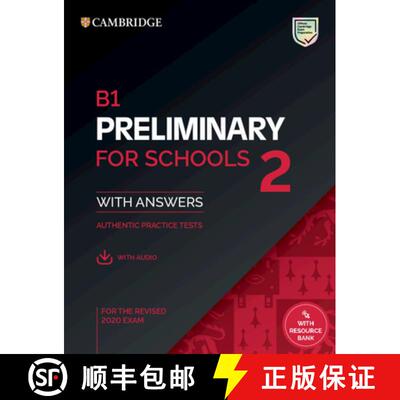 B1 Preliminary for Schools 2 Student's Book with Answers with Audio with Resource Bank (PET Practice ... [9781108999649]