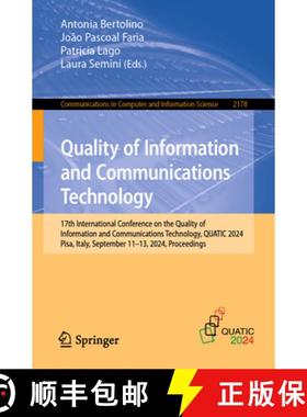 【3-4周达】Quality of Information and Communications Technology: 17th International Conference on the... [9783031702440]