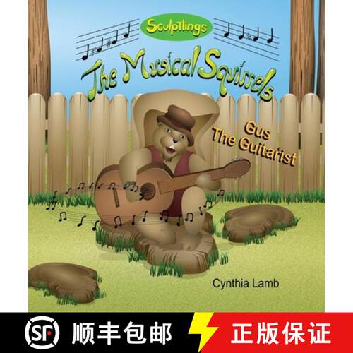 【3-4周达】精装 Gus the Guitarist: A Fun Music Theory Book For Kids (Teaching Kids To Play Guitar, Le... [9781685310103]
