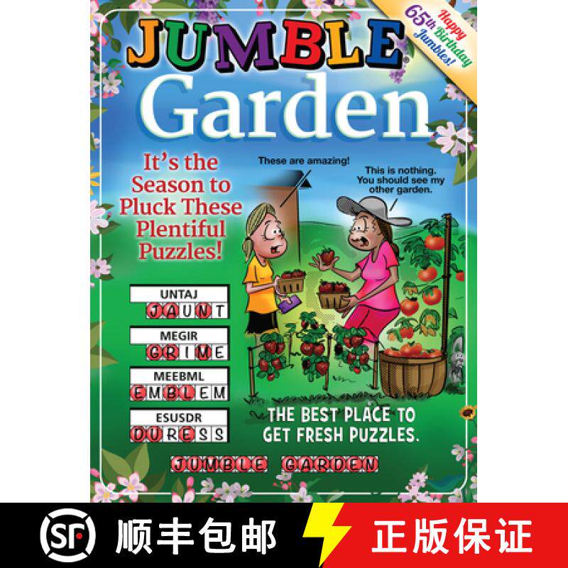 预订 Jumble (R) Garden: It's the Season to Pluck These Plentiful Puzzles! [9781629376530]