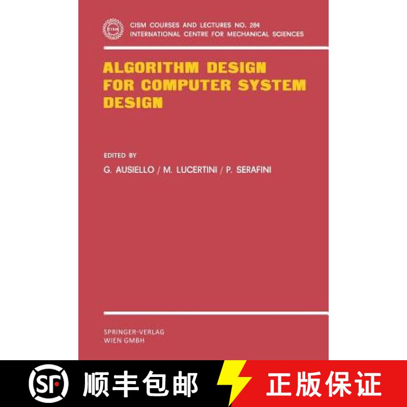 【3-4周达】Algorithm Design for Computer System Design [9783211818169]