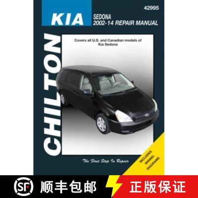 【3-4周达】Kia Sedona (Chilton): 2002-14 [9781620922057]