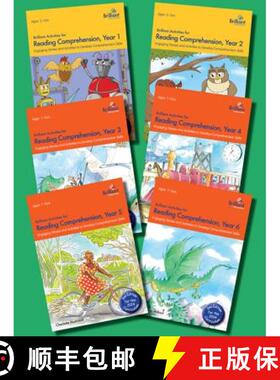 【3-4周达】Brilliant Activities for Reading Comprehension Series (2nd Ed): Engaging Stories and Activ... [9781783170760]