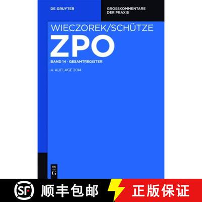 【3-4周达】精装 Gesamtregister [9783110284935]