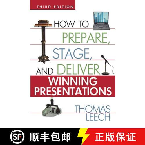 【3-4周达】The How to Prepare, Stage, and Deliver Winning Presentations [9780814472316]