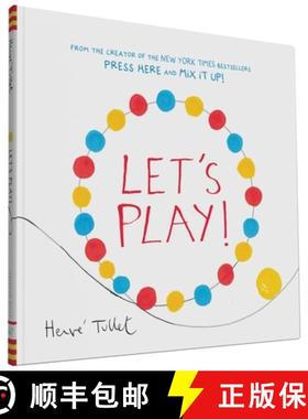【3-4周达】Let’s Play!: (Interactive Books for Kids, Preschool Colors Book, Books for Toddlers) [9781452154770]