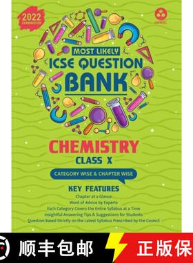 【3-4周达】Most Likely Question Bank - Chemistry: ICSE Class 10 for 2022 Examination [9788195133376]