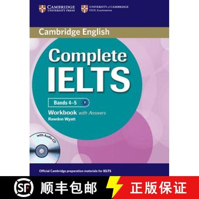 Complete IELTS Bands 4-5 Workbook with Answers with Audio CD: - Complete IELTS Bands 4-5 Workbook wit... [9781107602458]