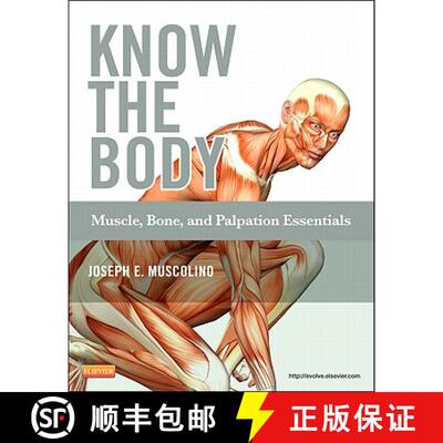 【3-4周达】Know the Body: Muscle, Bone, and Palpation Essentials [With CDROM] [9780323086844]