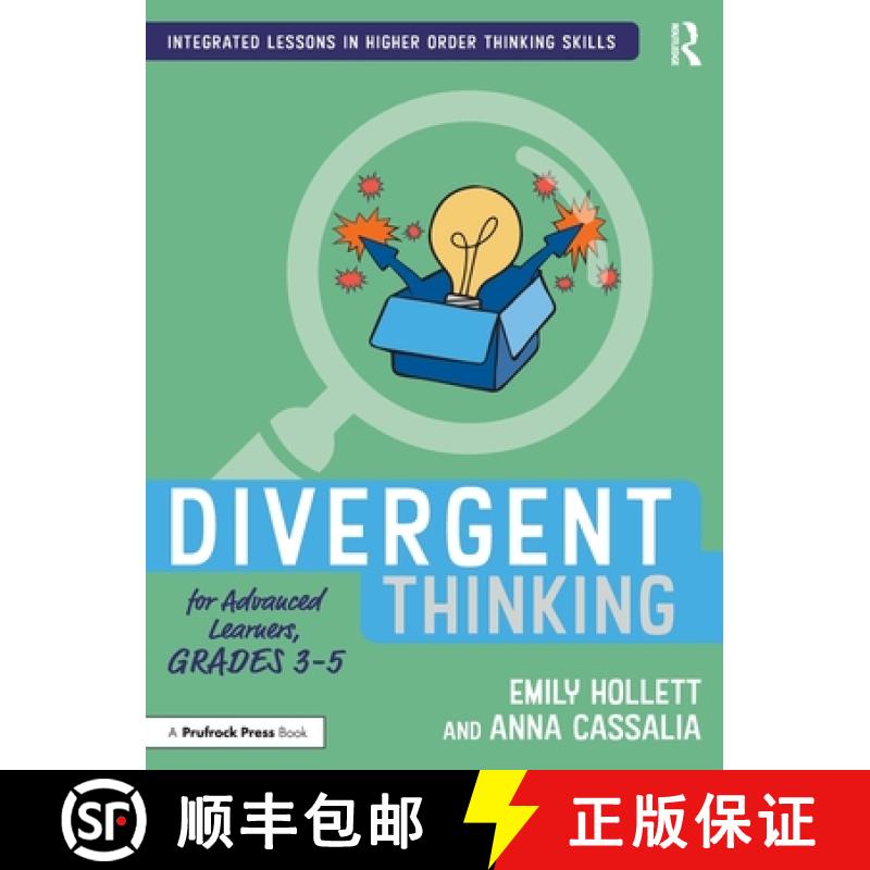 【3-4周达】Divergent Thinking for Advanced Learners, Grades 3Ã¢â¬â5 [9781032199245]