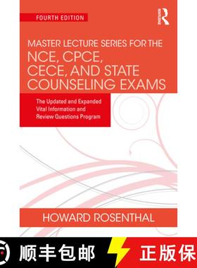 【3-4周达】Master Lecture Series for the NCE, CPCE, CECE, and State Counseling Exams: The Updated and... [9780367699536]