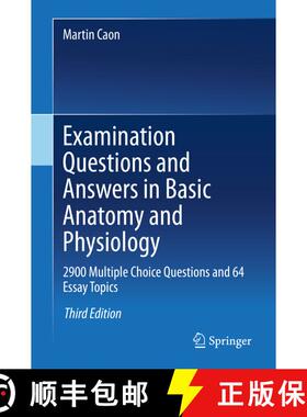 【3-4周达】Examination Questions and Answers in Basic Anatomy and Physiology: 3rd Ed.: 2900 Multiple ... [9783030473136]