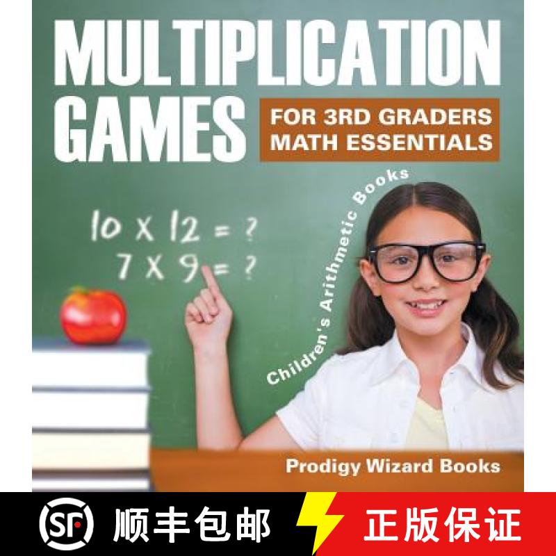 【3-4周达】Multiplication Games for 3Rd Graders Math Essentials | Children's Arithmetic Books [9781683232315]