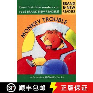 【3-4周达】Monkey Trouble: Brand New Readers [9780763607715]