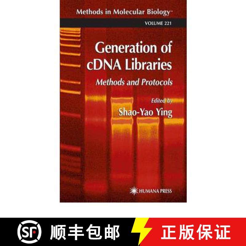 【3-4周达】Generation of cDNA Libraries : Methods and Protocols [9781617373336]