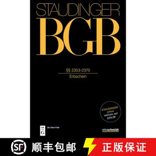 §§ 9783805913560 2353 Erbschein 2370 预订